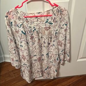 Floral Print Women's Top